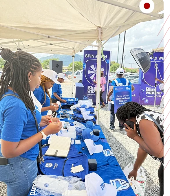Bringing Standard Bank closer to customers in the mall.